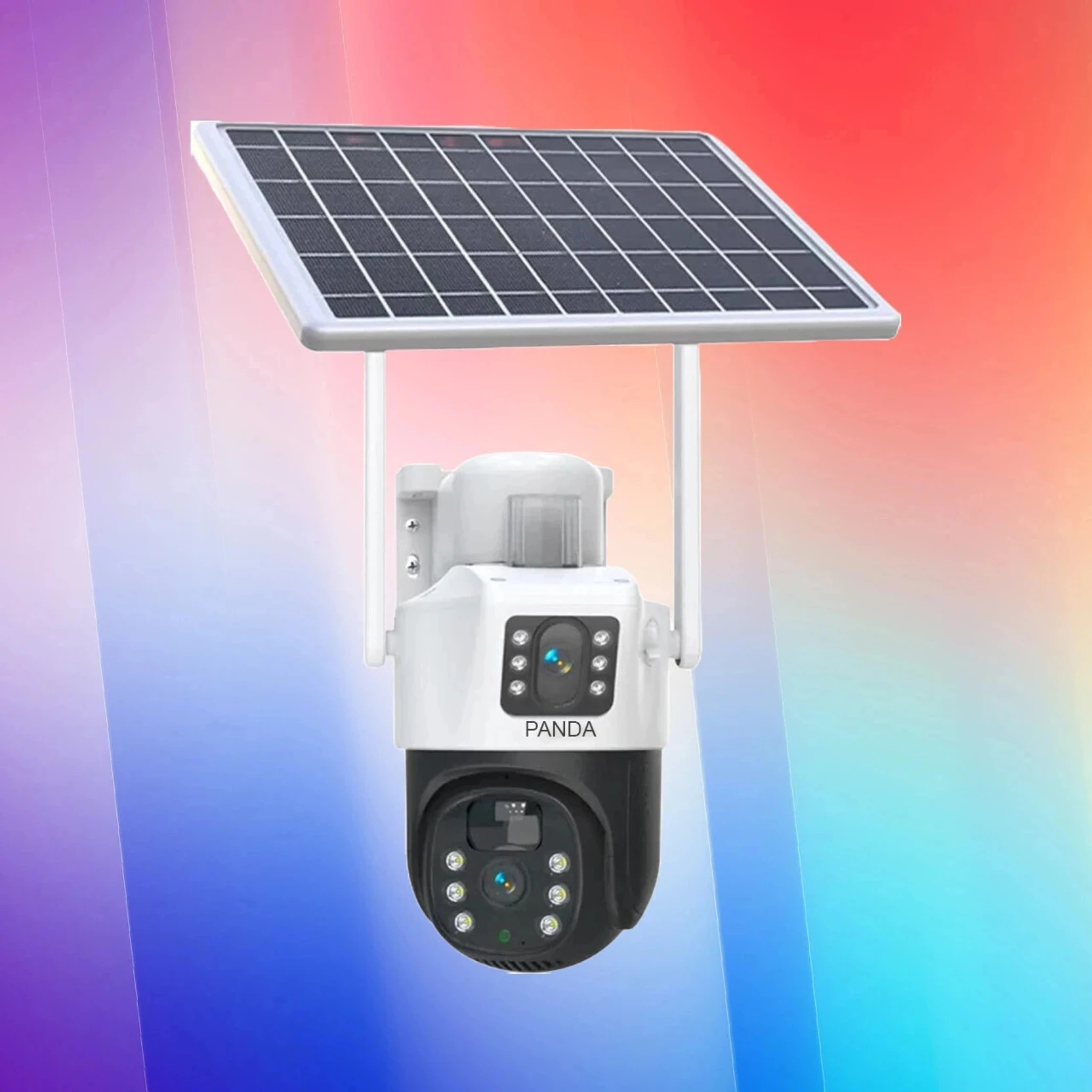 Panda solar cctv camera 360 with 4g connectivity mobile view nightvision Security Camera (128 GB, 1 Channel)