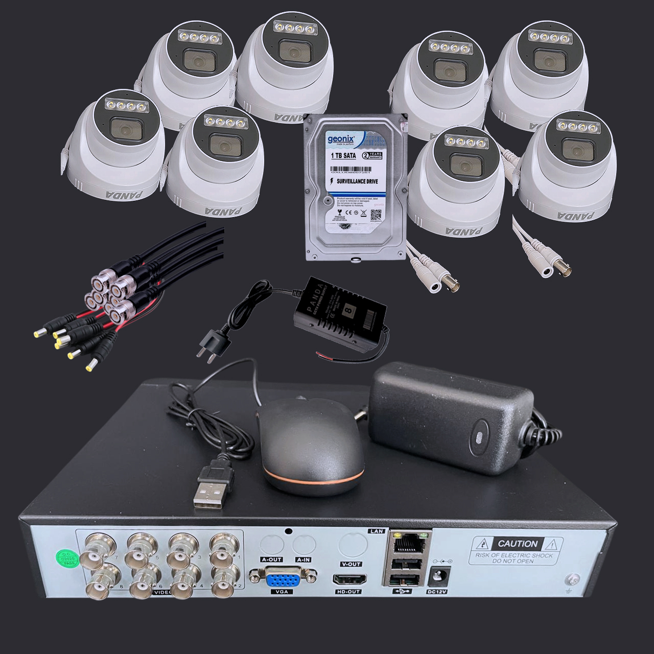 Panda Security Camera (1 TB, 8 Channel) - Image 2