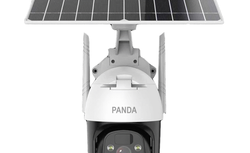Panda 4G 360 ptz camera with solar plate for charging battery 24H best for farm & home Security Camera (128 GB, 1 Channel)
